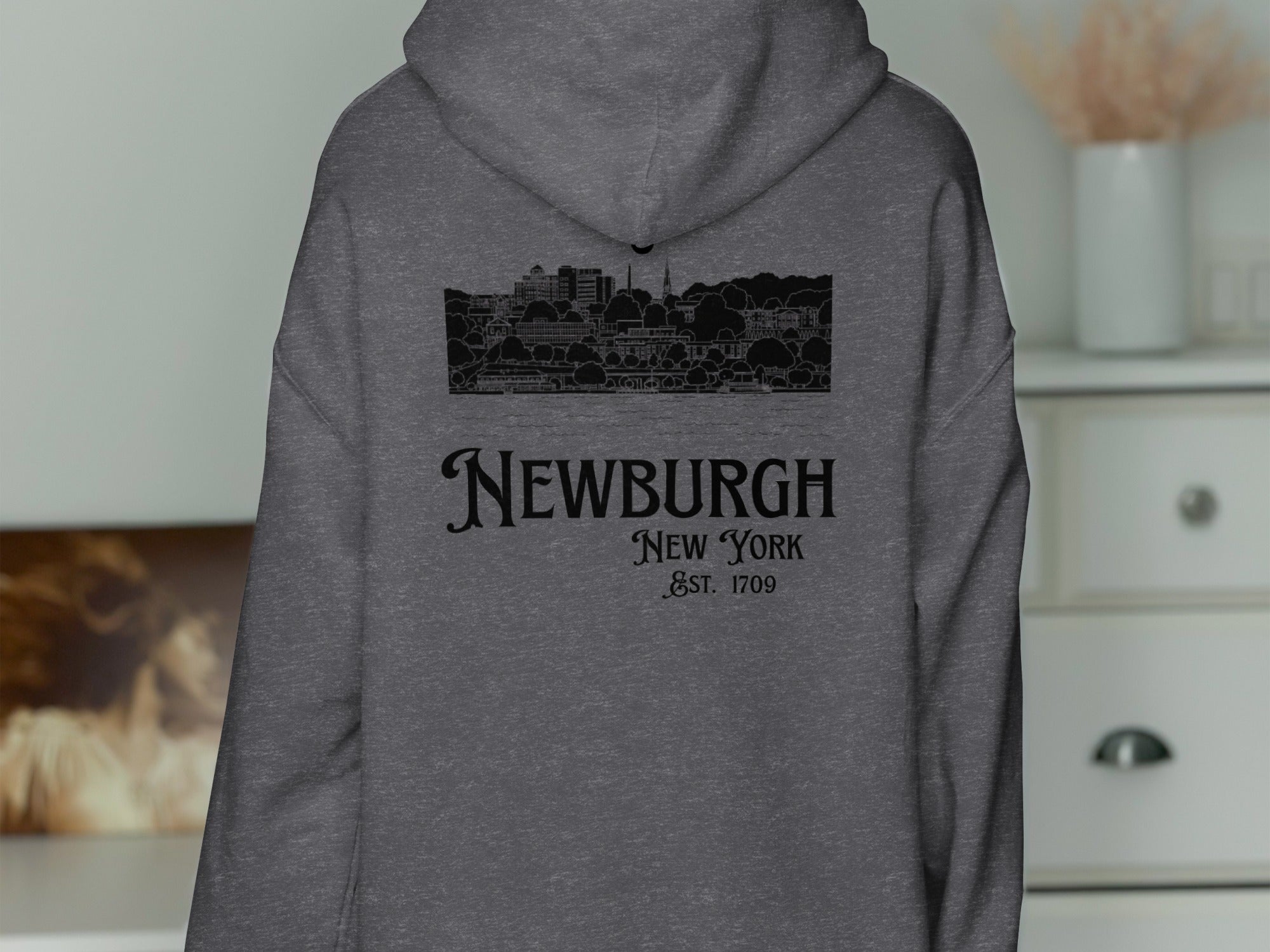 Newburgh New York EST 1709 Scenic Hoodie