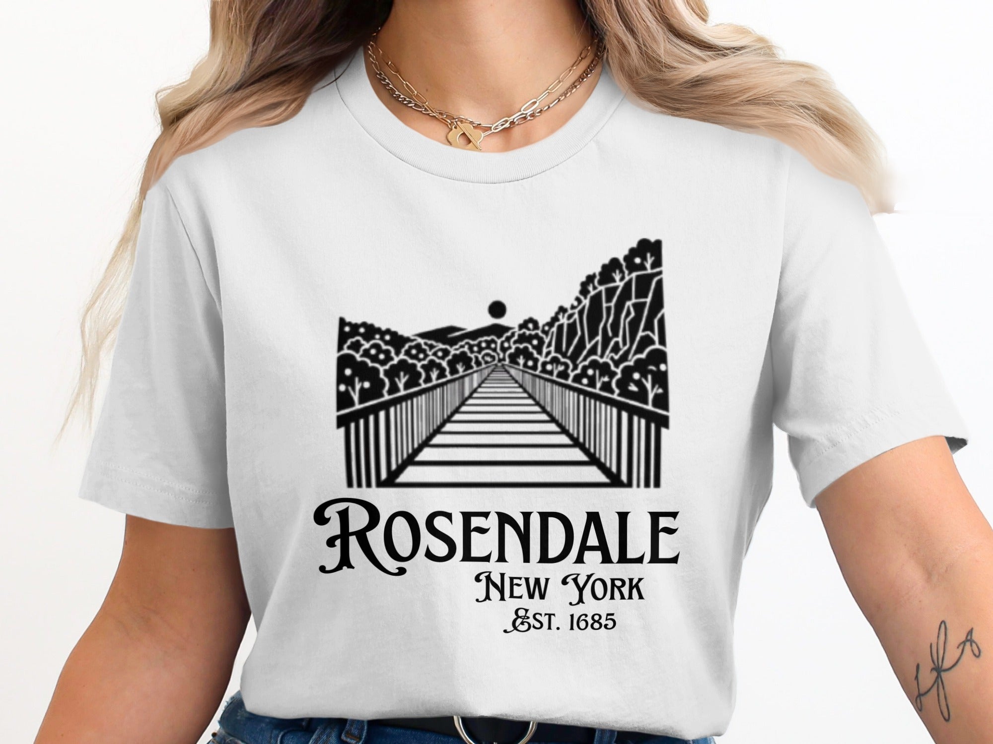 Rosendale New York Est 1685 Graphic Tee