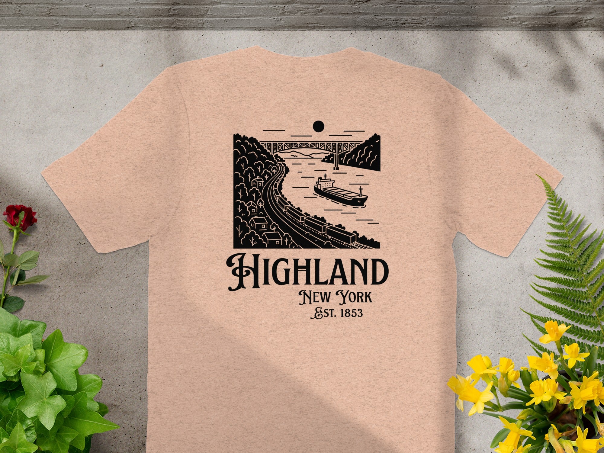 Highland New York Est 1853 Graphic T-shirt