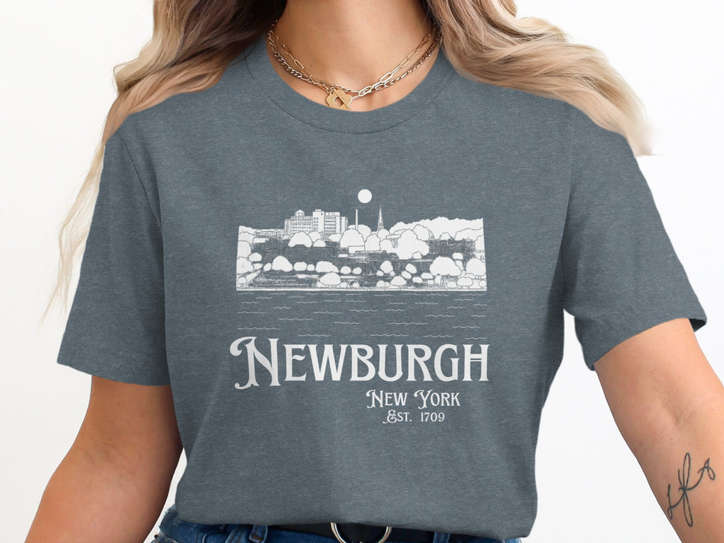 Newburgh New York Est 1709 Graphic T-Shirt