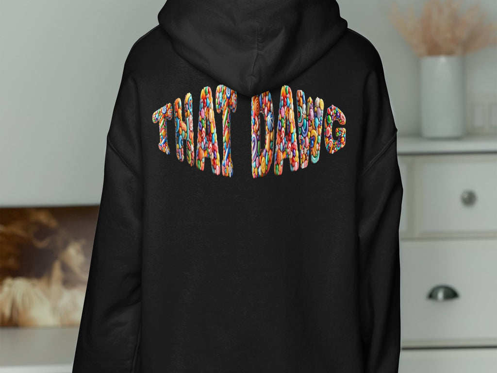 THAT DADDIE Colorful Block Design Hoodie product