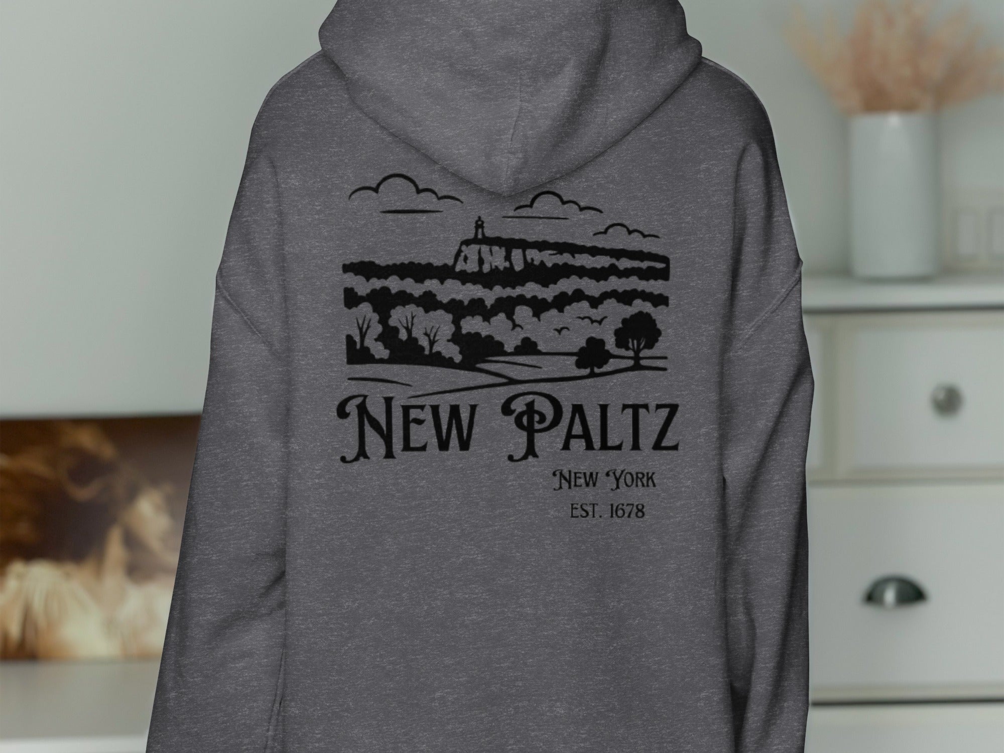 New Paltz New York Est 1678 Design Hoodie