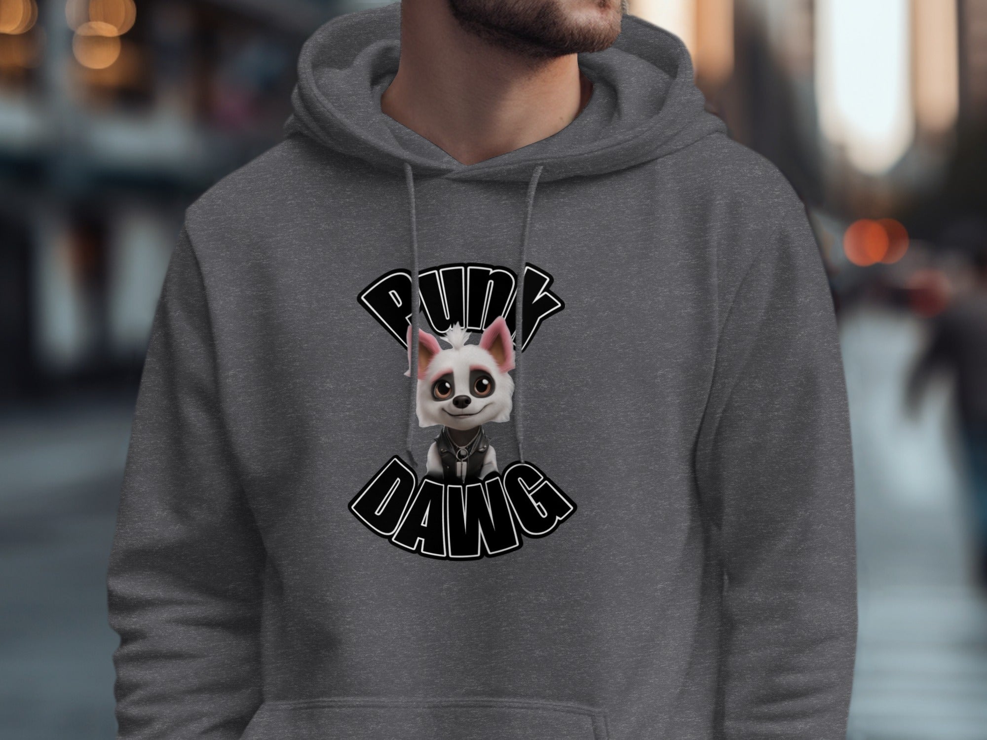 Trendy Rude Dawg Graphic Cool Hoodie Product