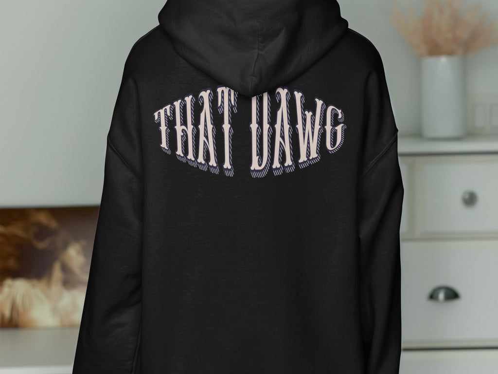 THAT DAWG Black Hoodie streetwear product