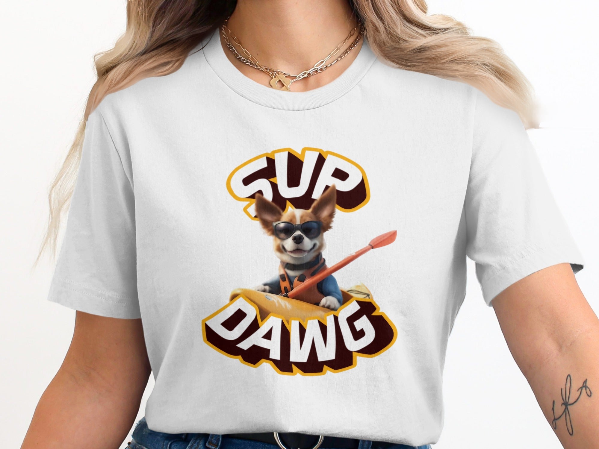 Sup Dawg Chihuaha with Sunglasses T-Shirt
