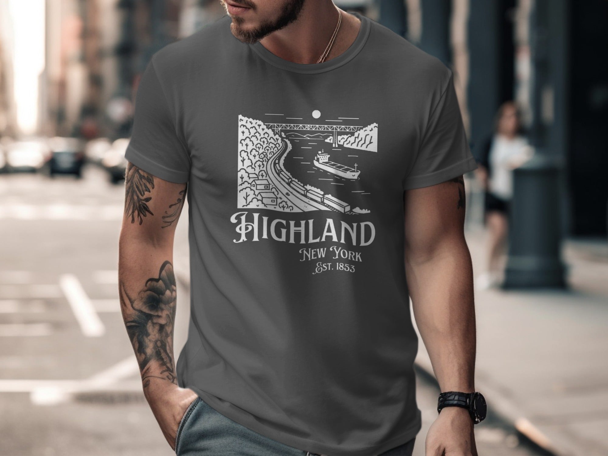Highland New York Est 1853 Graphic Tee
