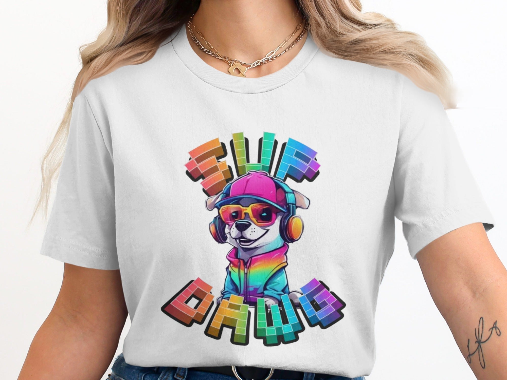 Stylish Slip Dawg Graphic Tee product type