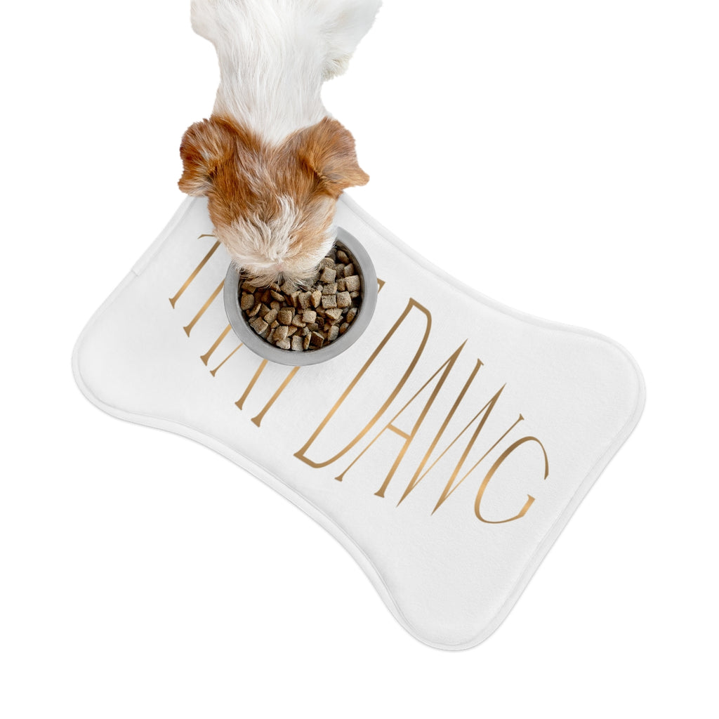 THA DAWG Feeding Mat for Stylish Pet Dining