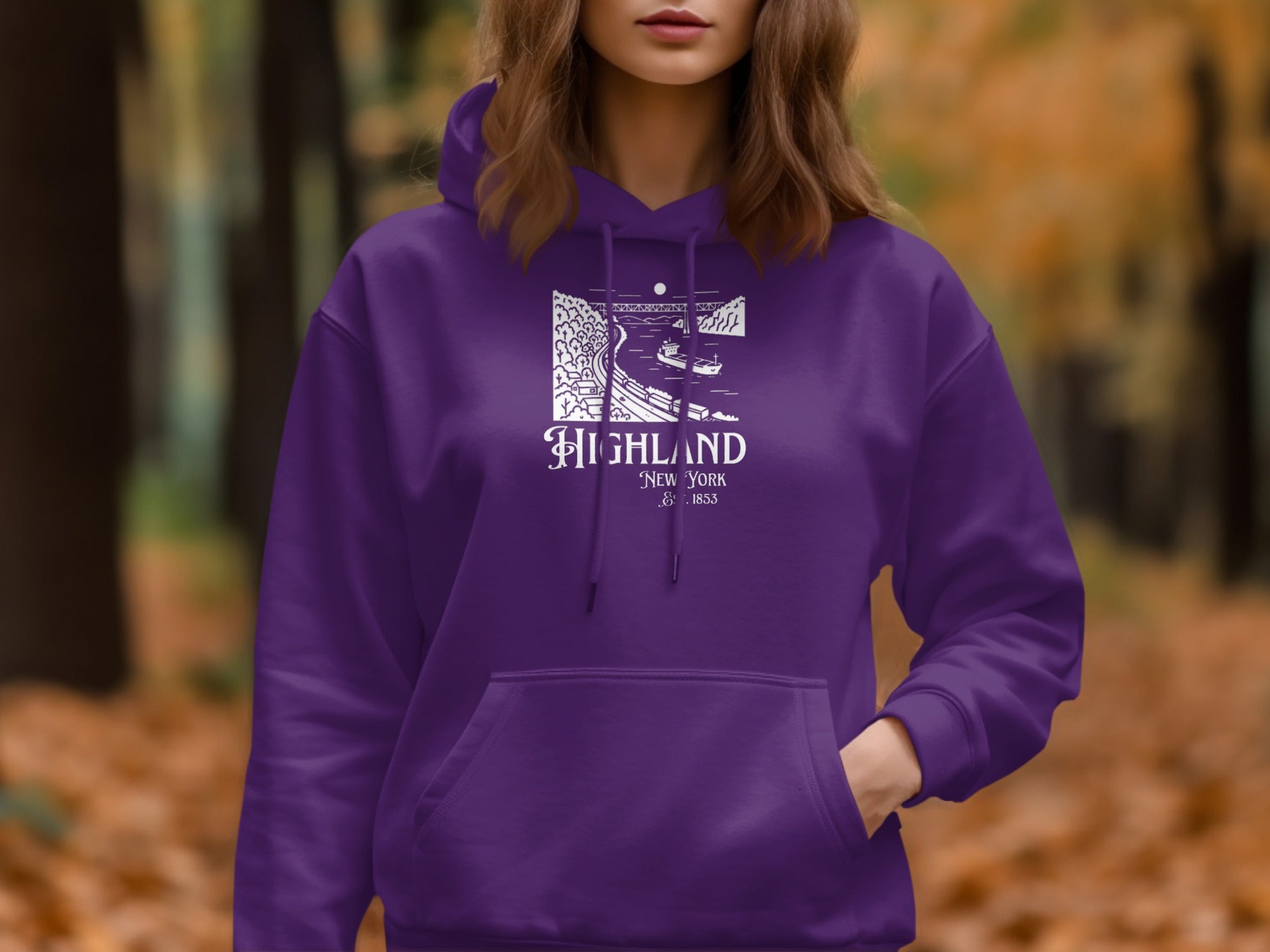 Highland New York Graphic Design Hoodie product