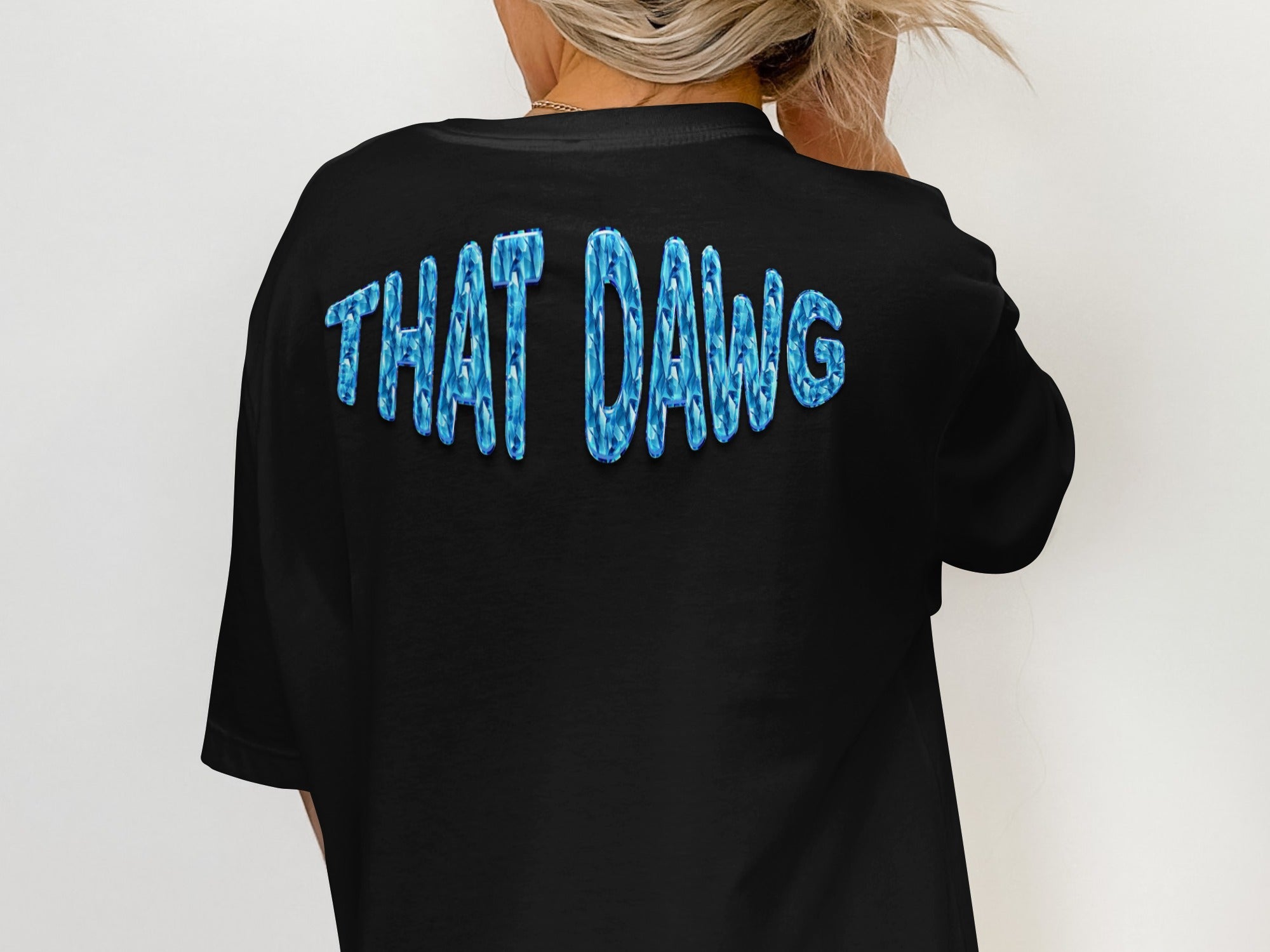 That Dawg Statement Black Graphic T-Shirt product type