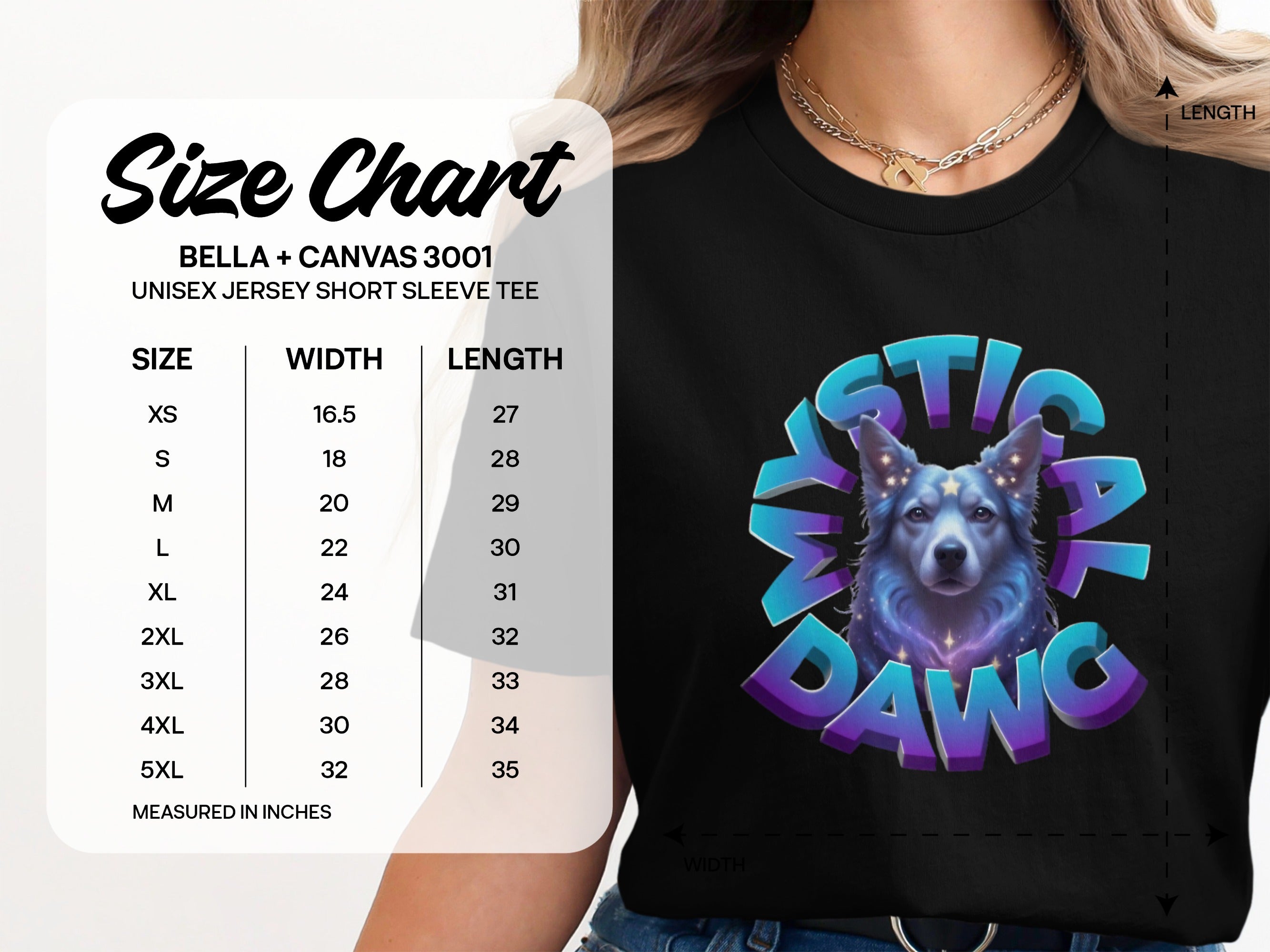 Mystical Dawg Graphic Unisex Jersey Short Sleeve Tee product