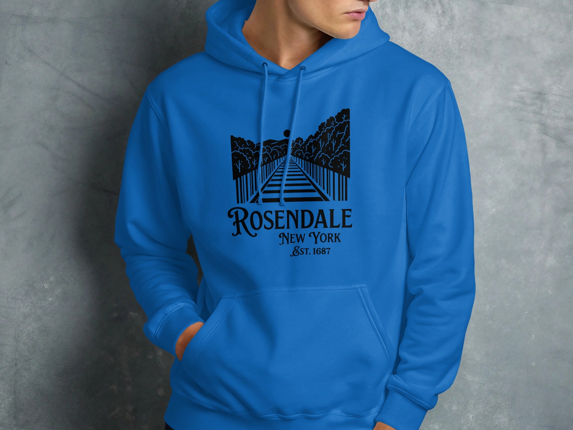 Rosendale New York EST 1687 Hoodie Sweatshirt product