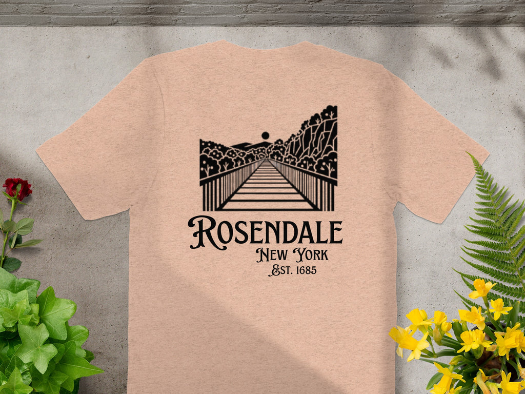 Rosendale New York Est 1685 Scenic Graphic T-Shirt