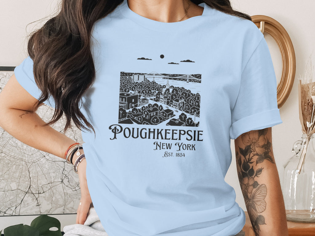 Poughkeepsie New York Est 1854 Graphic T-Shirt