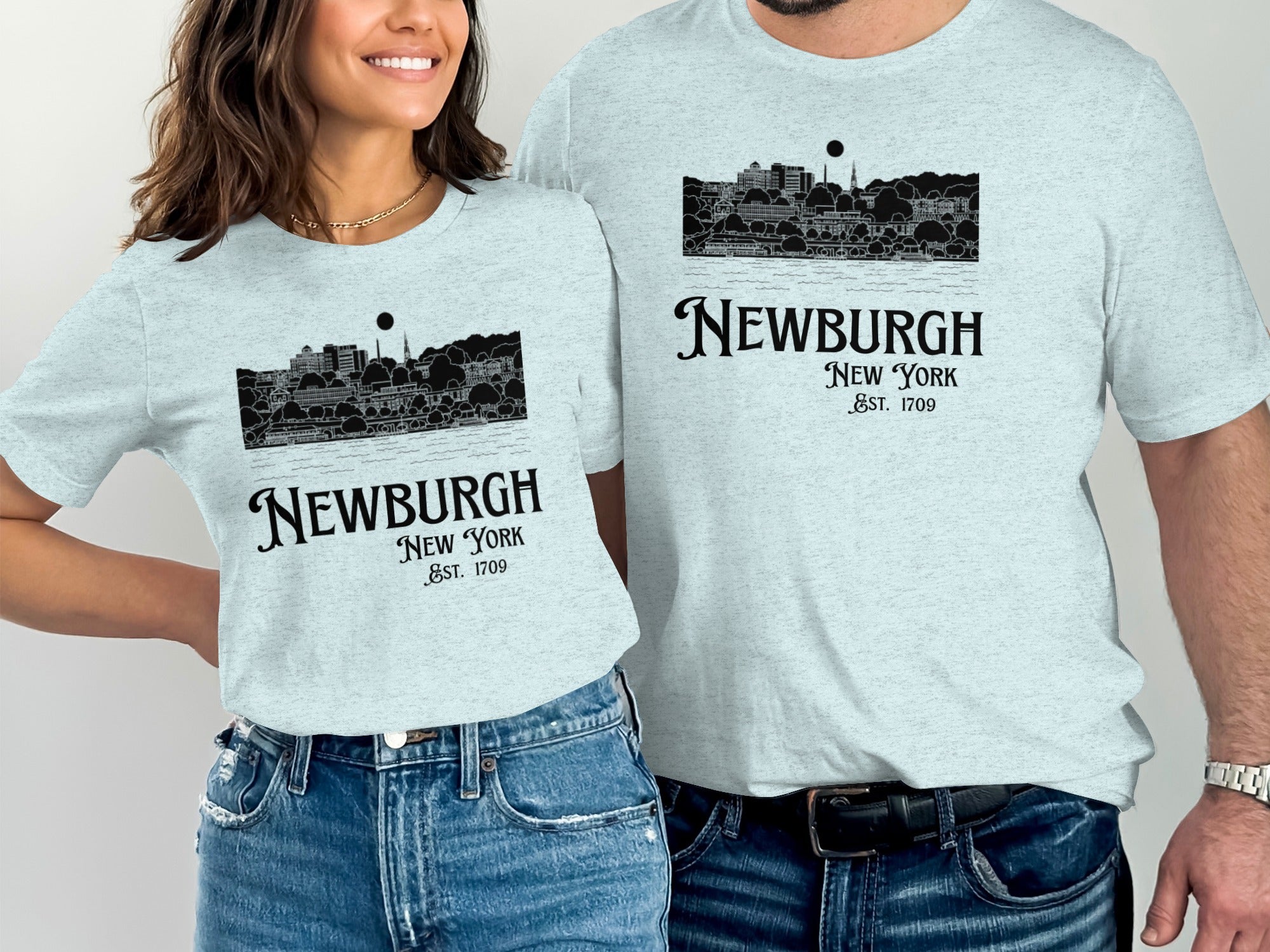 Newburgh New York Est.1709 Graphic White T-Shirt