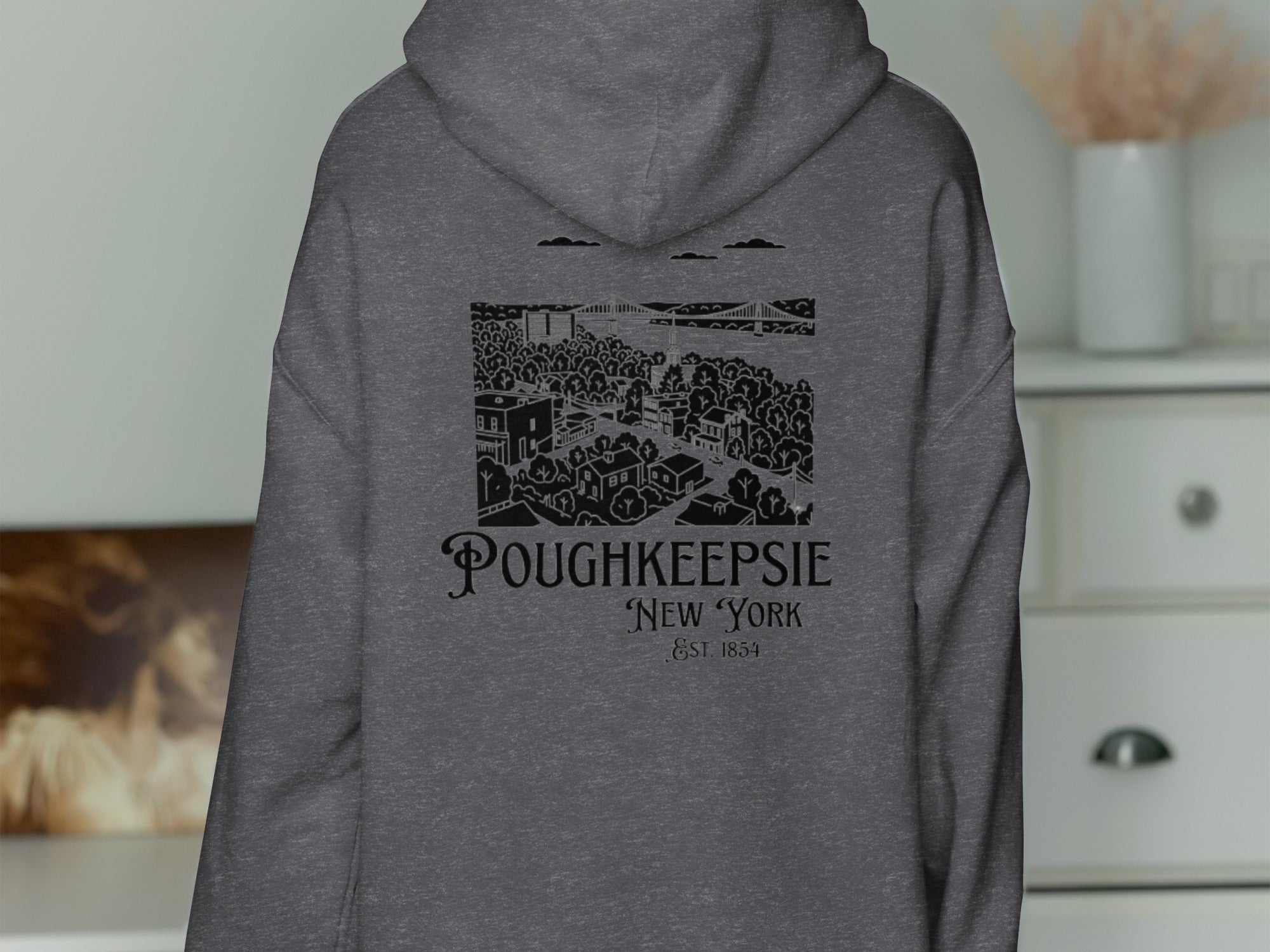 Poughkeepsie New York Est 1854 Hoodie