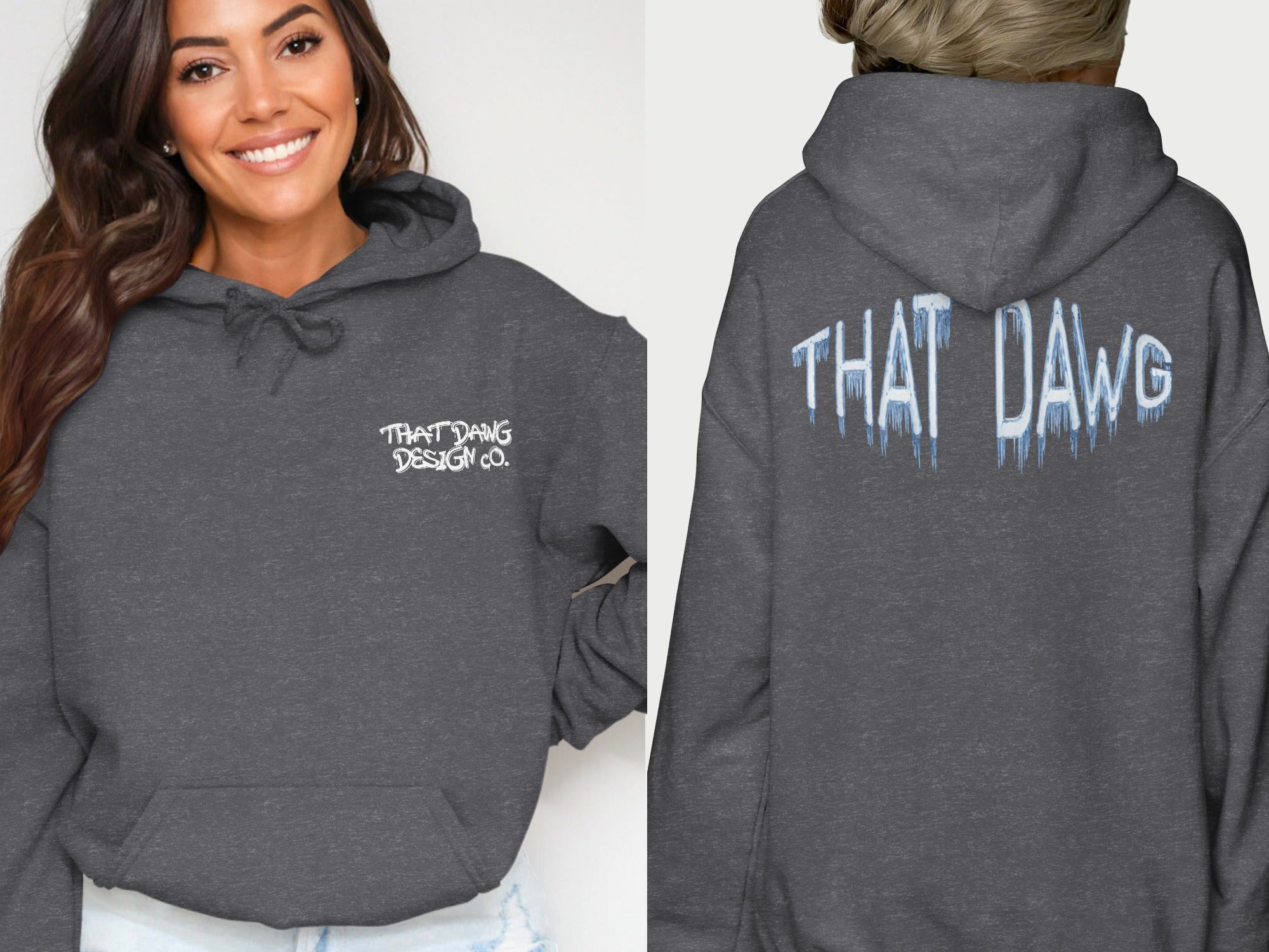 THAT DAWG DESIGN CO Graphic Print Hoodie product type