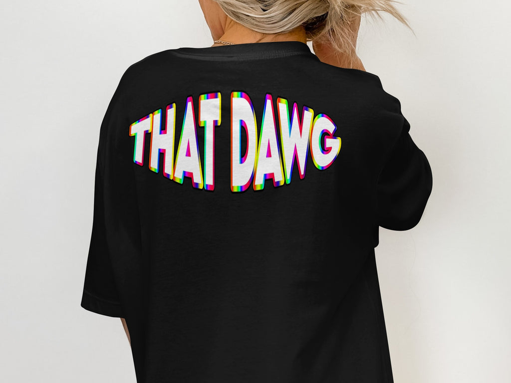 Bold THAT DAWG Graphic Oversized Tee product type