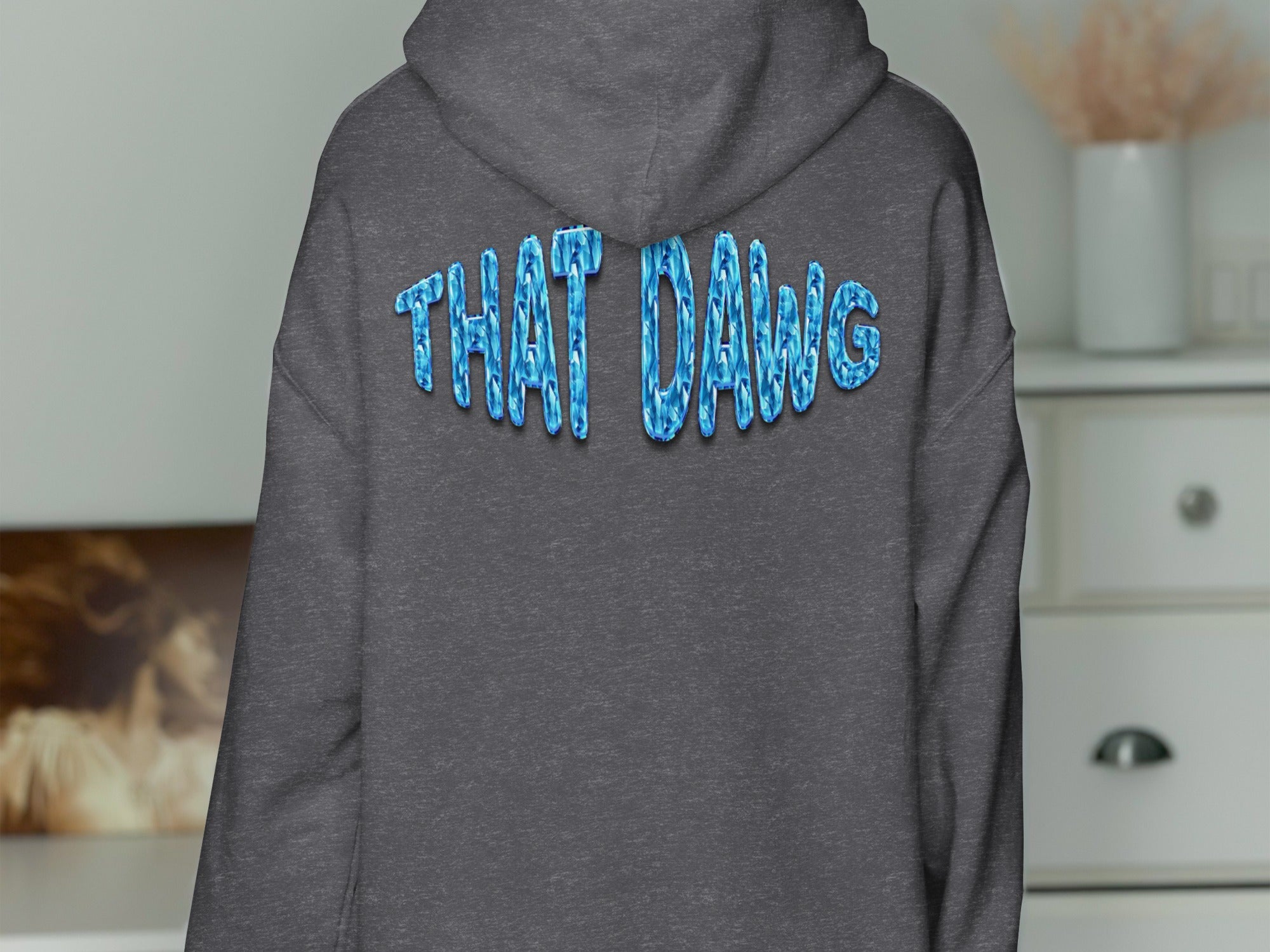 THAT DAWG Printed Hoodie Casual Wear Fashion product