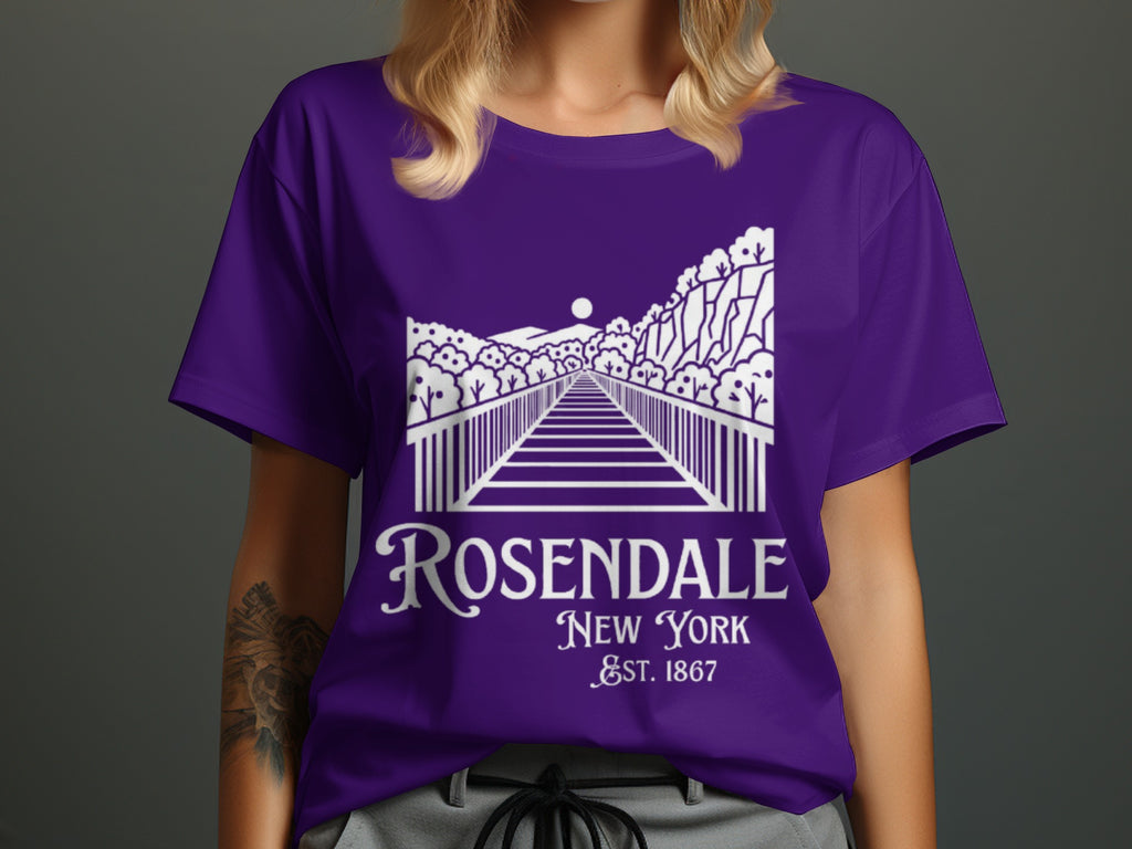 Rosendale New York Est 1867 Graphic Tee Shirt