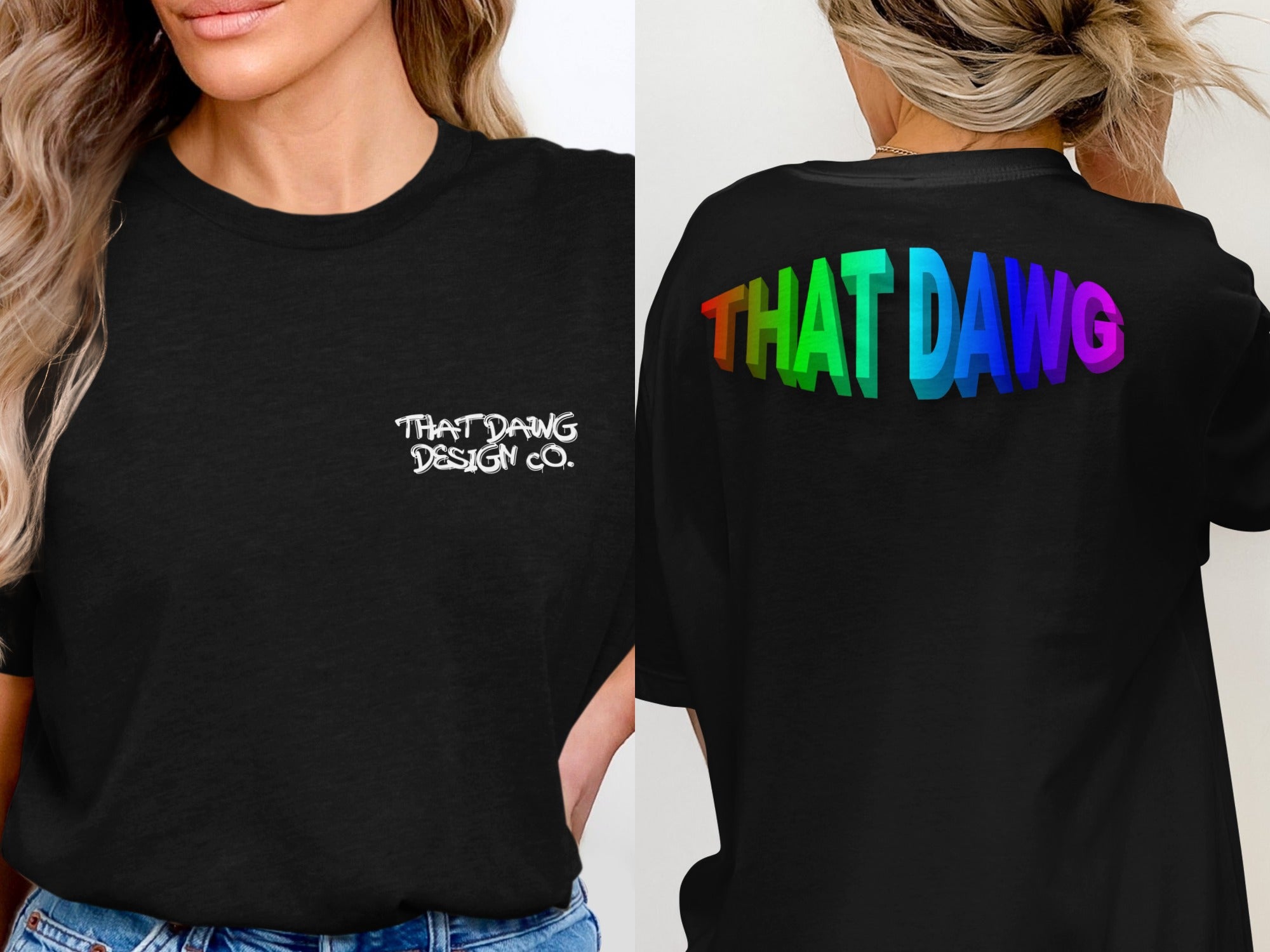 Casual Black That Dawg Design Co. Graphic Tee product