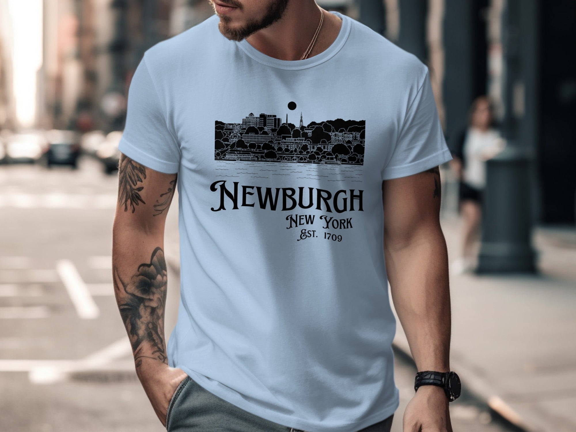 Newburgh New York Graphic T-Shirt Clothing