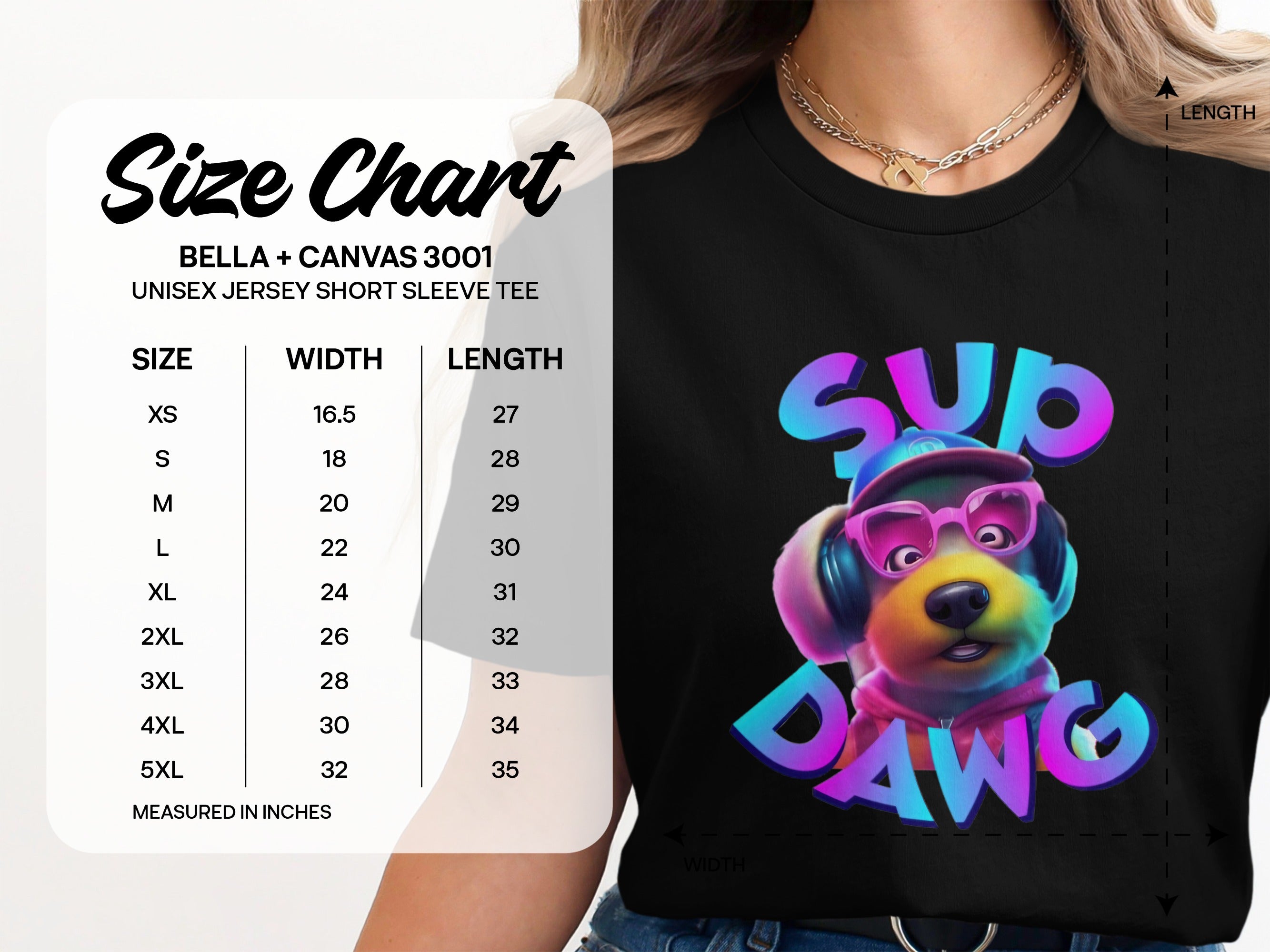 Sup Dawg Funny Graphic T-shirt Unisex Product
