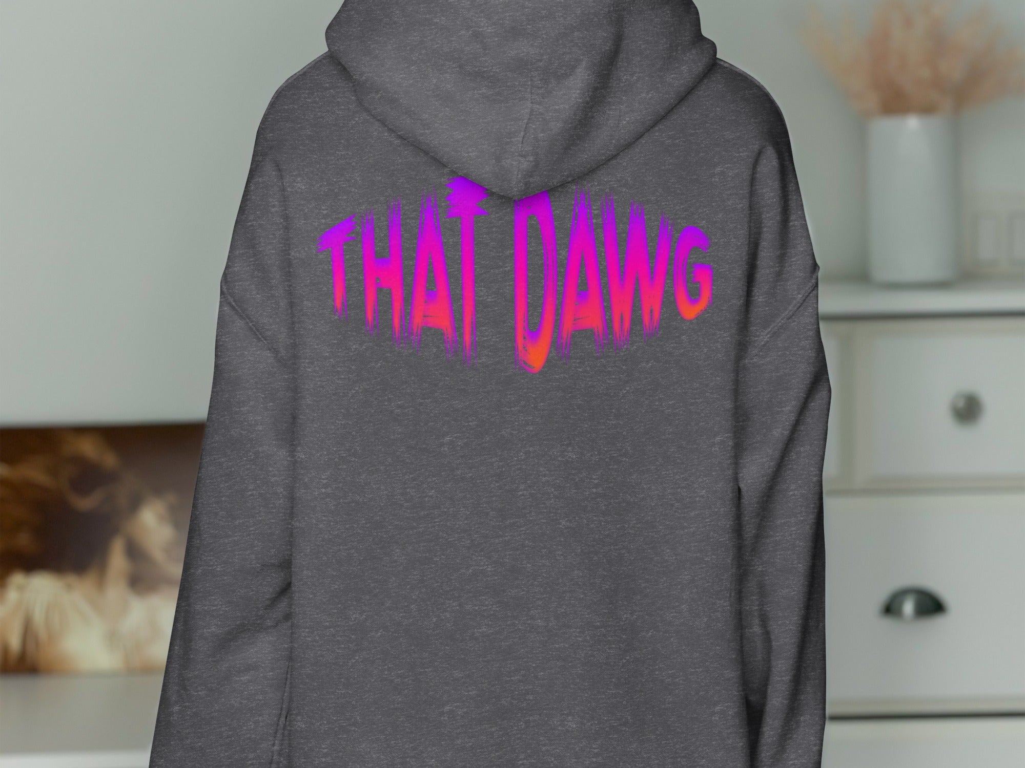 That Dawg Hoodie with Bold Colorful Text product type