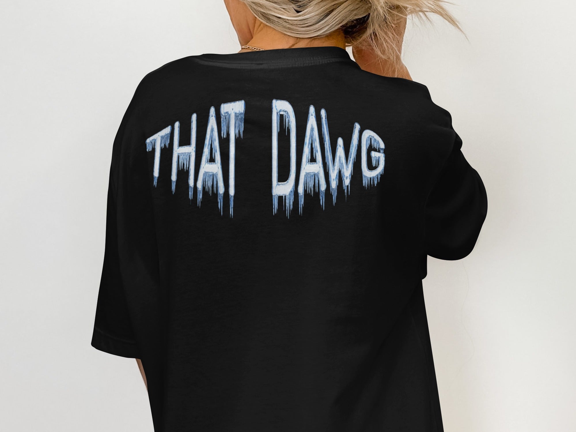 THAT DAWG Graphic Back Print T-shirt product type