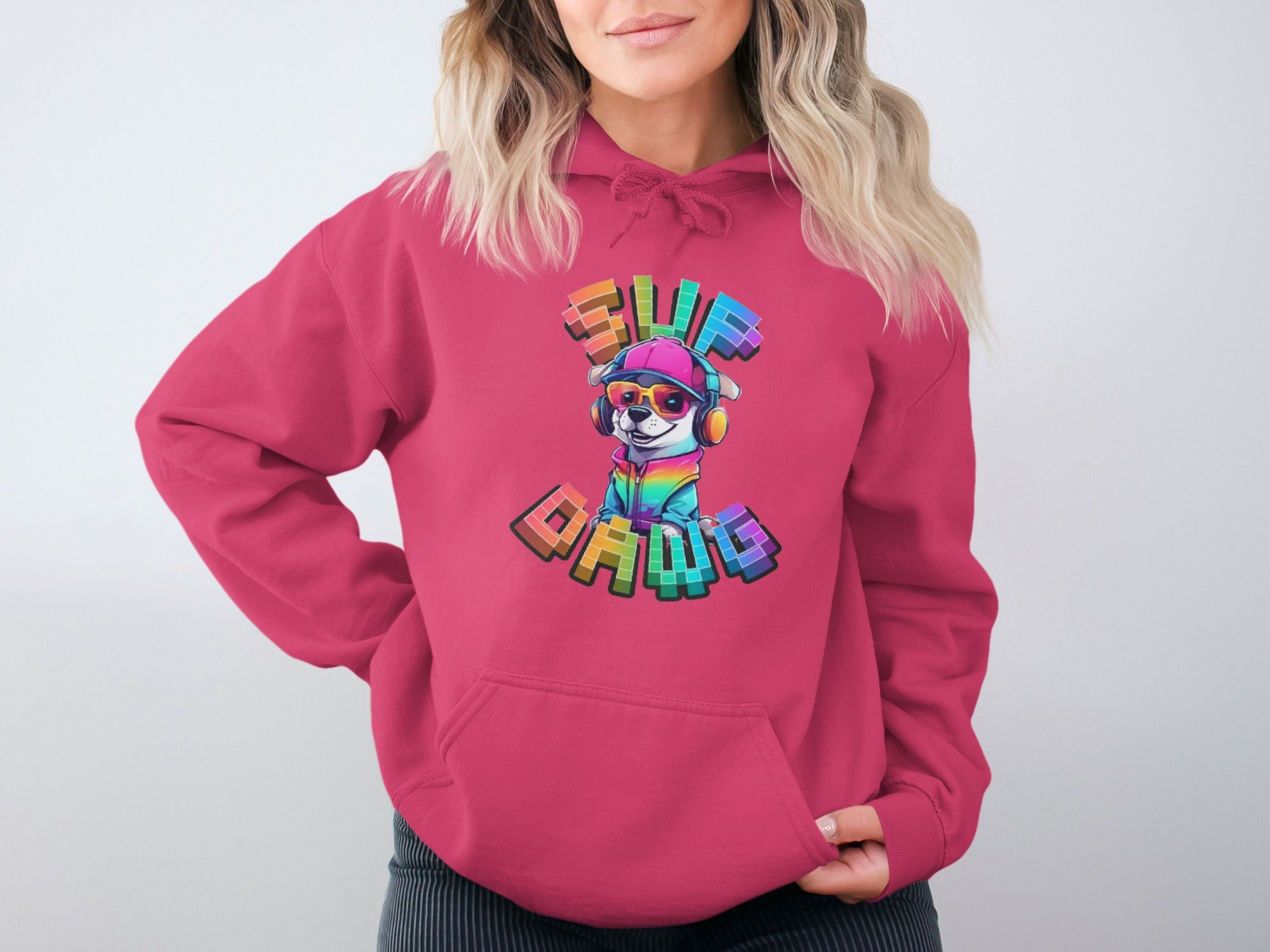 Cool Sup Dawg Graphic Hoodie Fashion Product