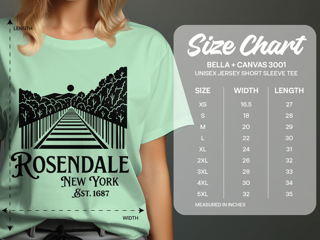 Rosendale New York Est. 1687 Short Sleeve T-Shirt