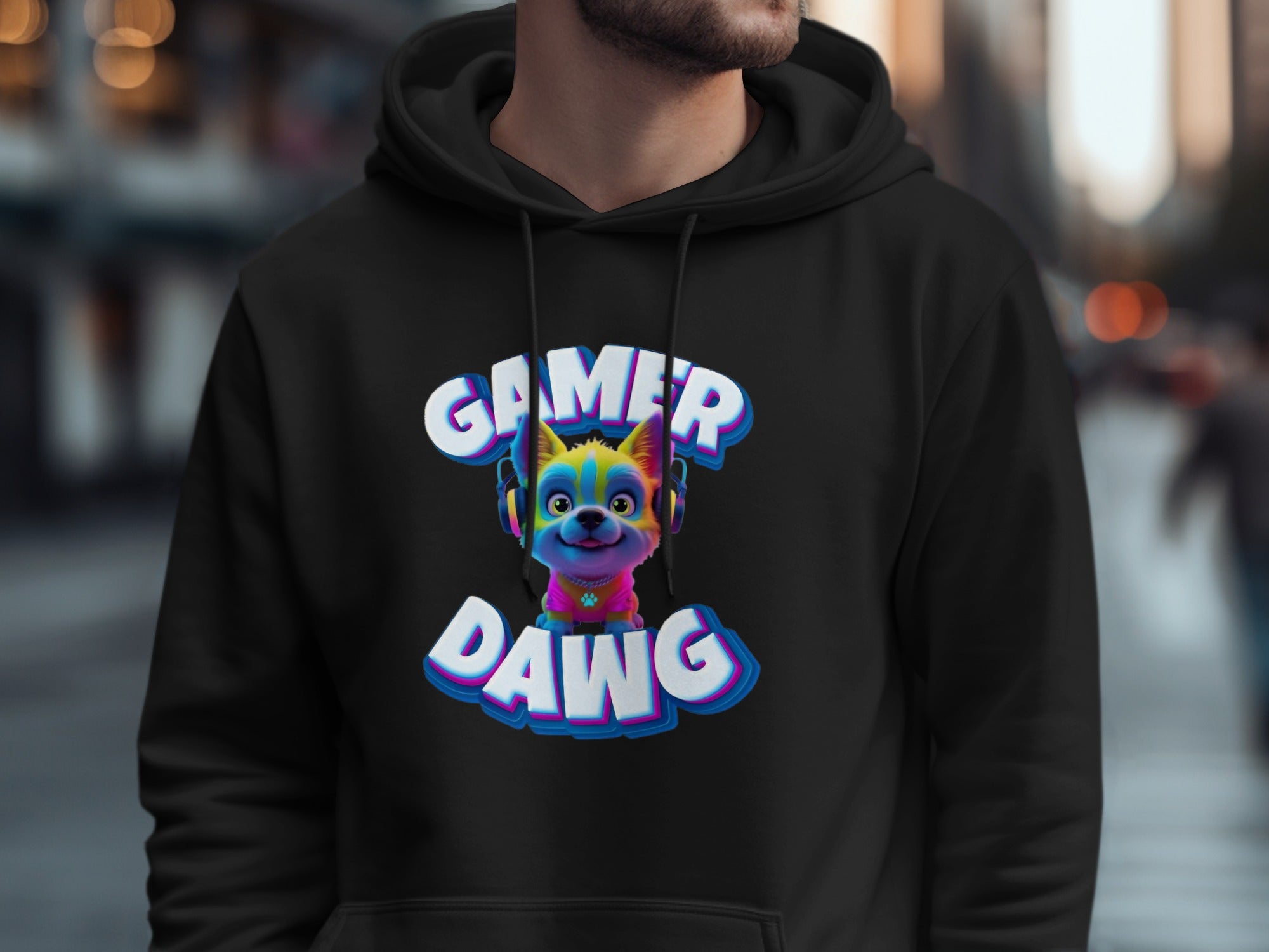 Gamer Dawg Graphic Hoodie Sweatshirt product