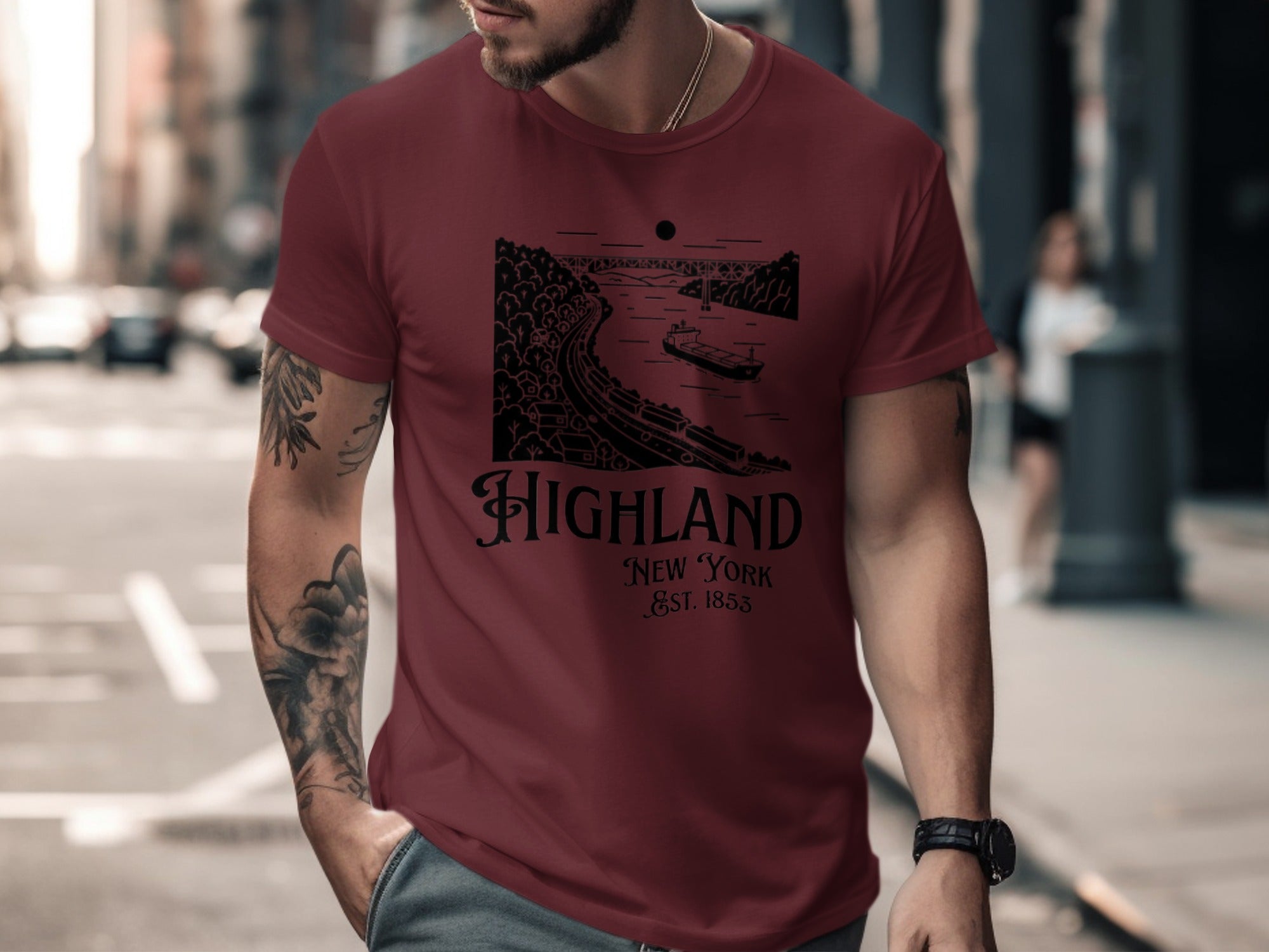 Highland New York Est 1835 T-shirt product