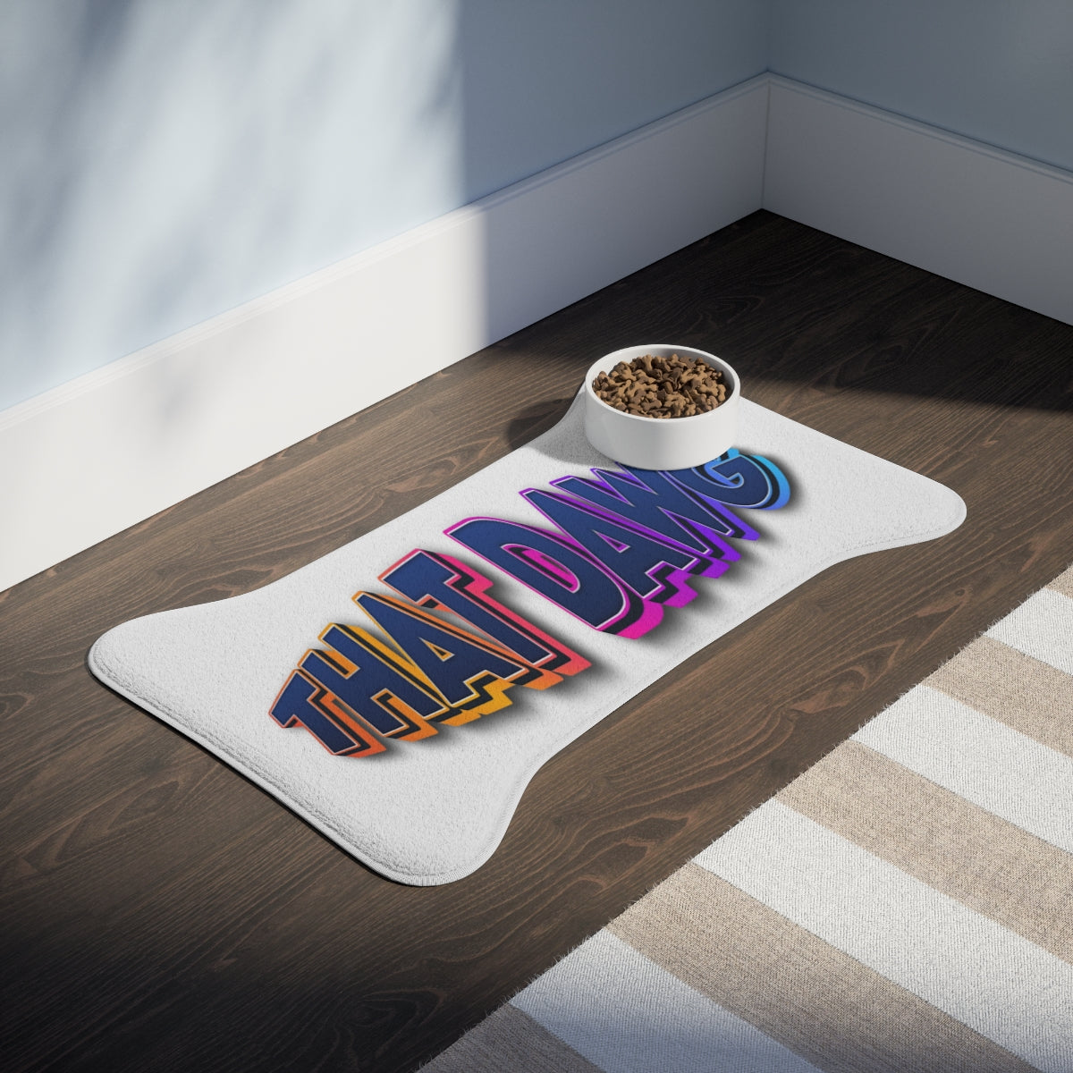 THAT DAWG Decorative Pet Feeding Mat Accessory