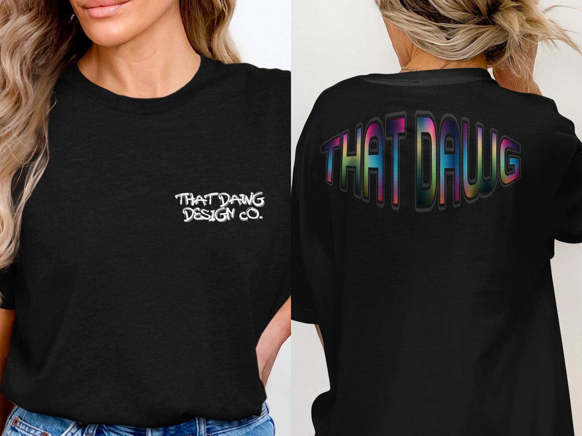 THAT DAWG DESIGN CO Graphic Tee Shirt product