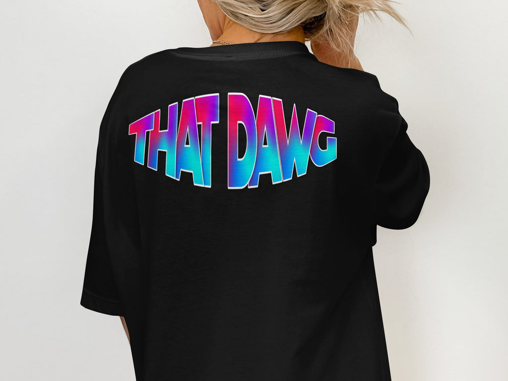 THAT DAWG Colorful Graphic T-Shirt product type