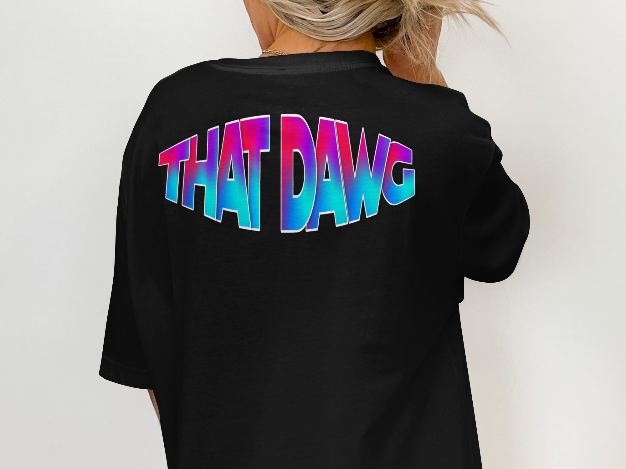 THAT DAWG Colorful Graphic T-Shirt product type