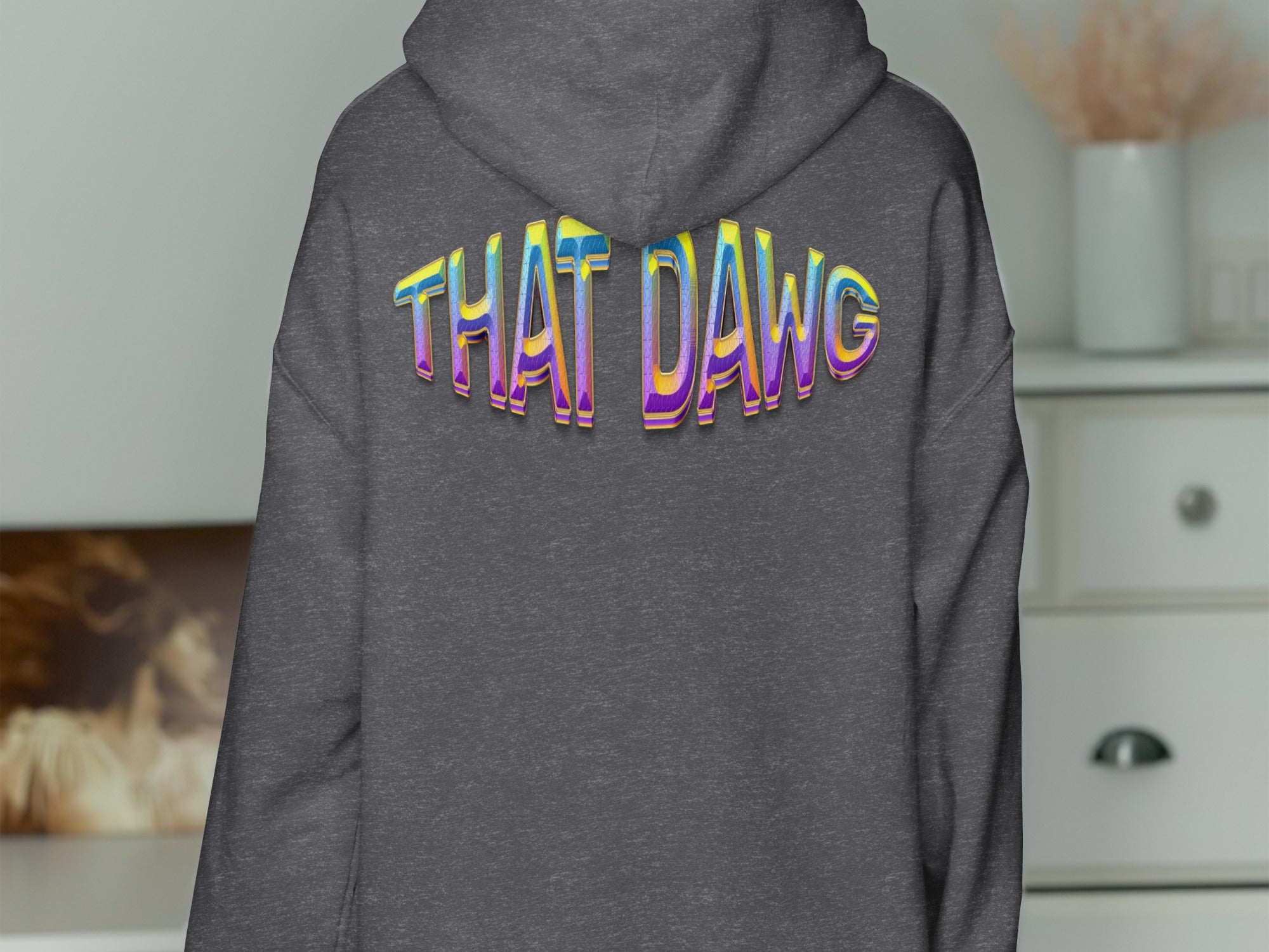 THAT DAWG Graphic Hoodie Back Print Apparel product type