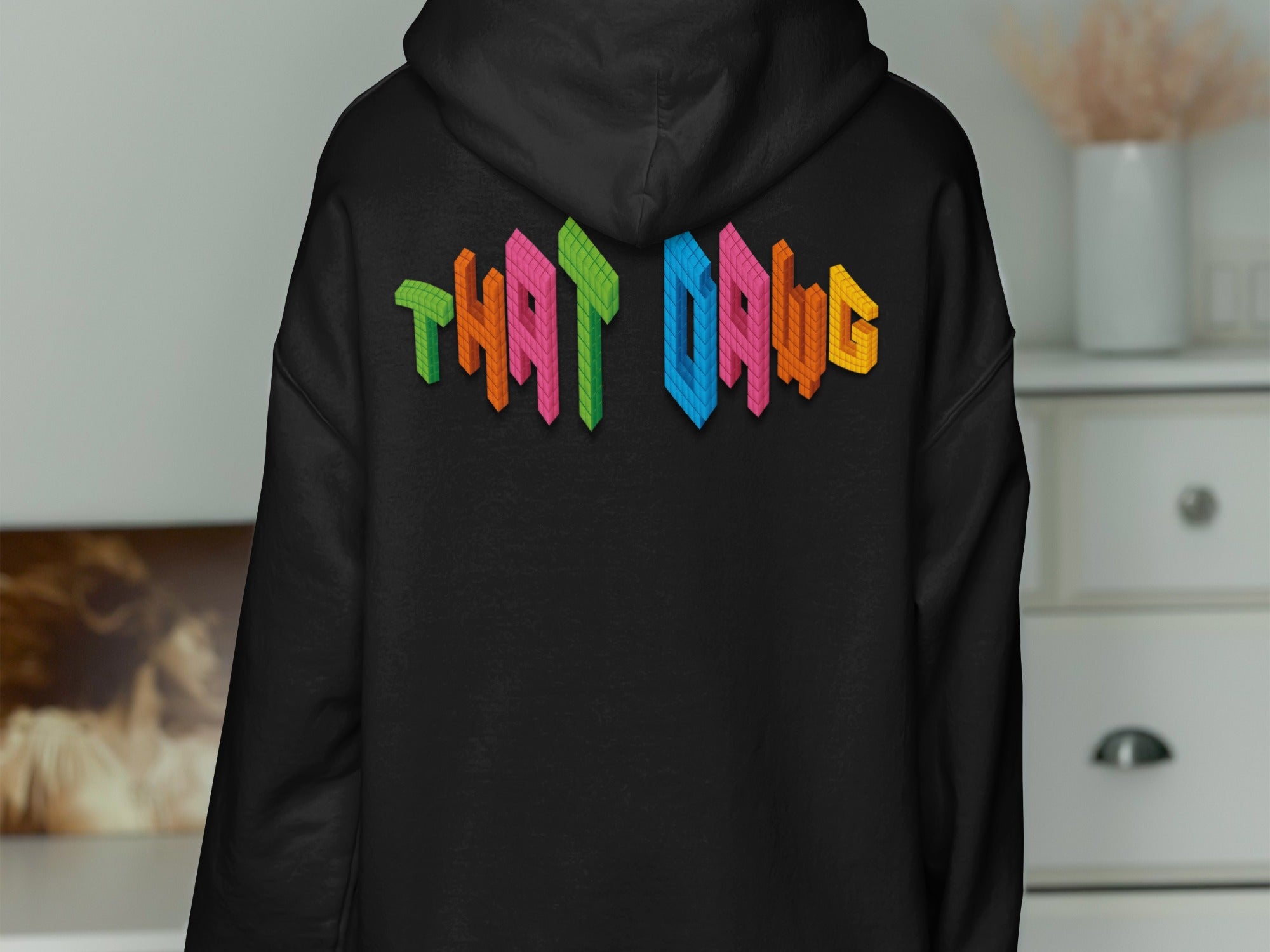 Colorful That Dawg Design hoodie product