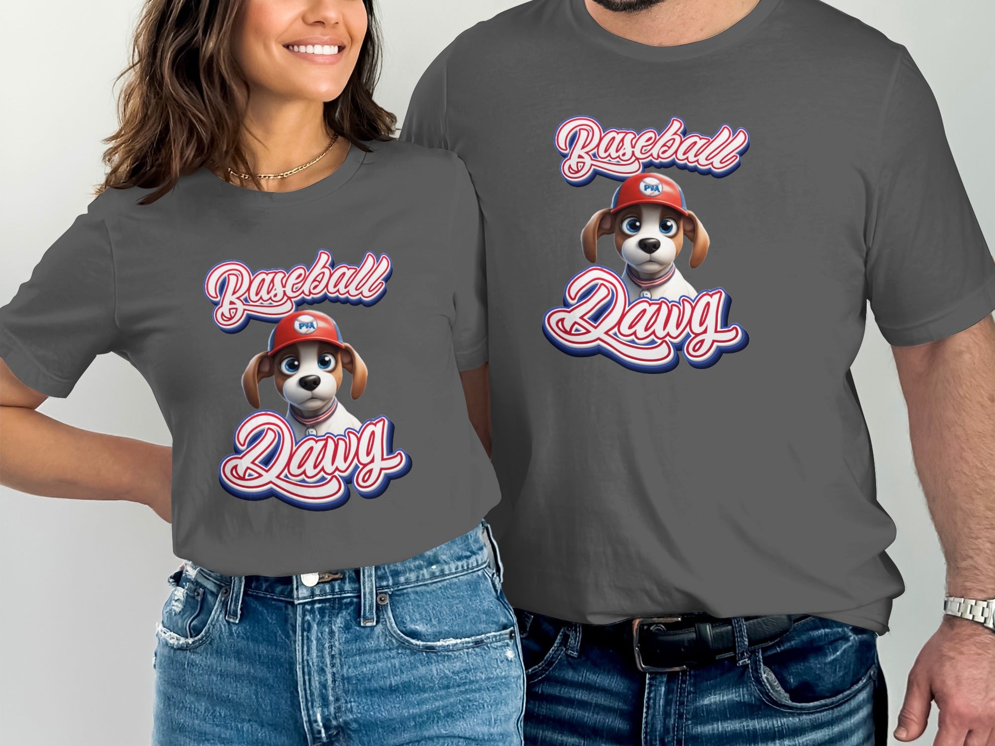 Baseball Dawg Graphic Printed T-Shirt product type