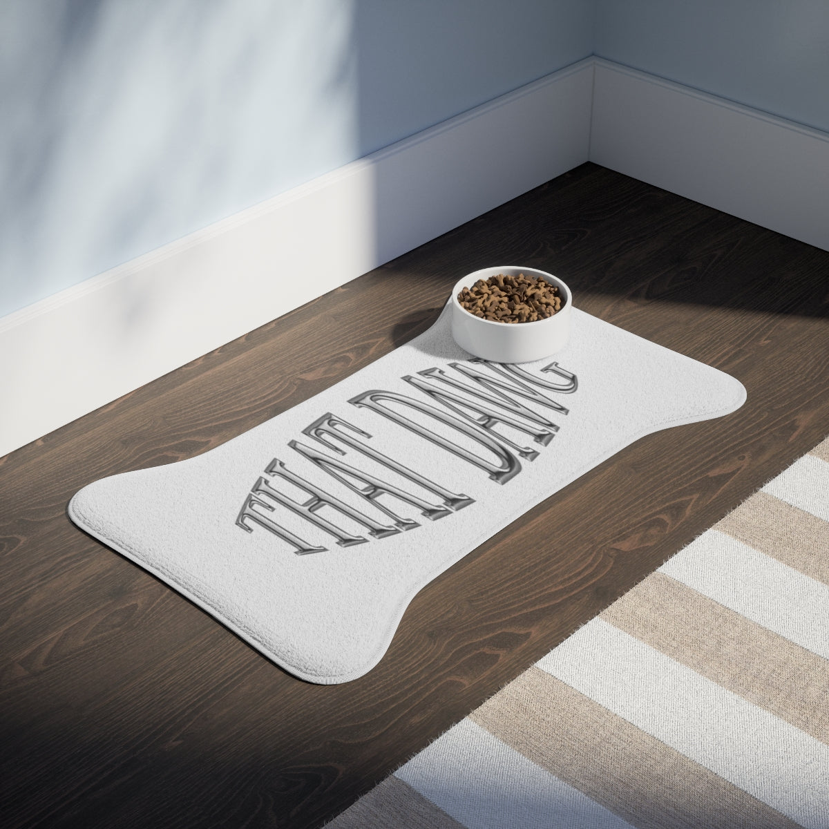 THAT DAWG Bowl and Mat for Pet Feeding