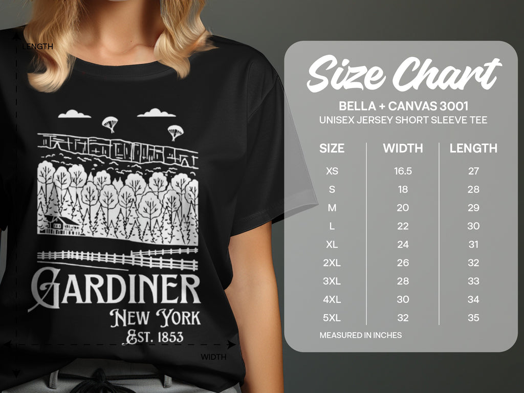 Gardiner New York Est. 1853 Graphic Tee Shirt