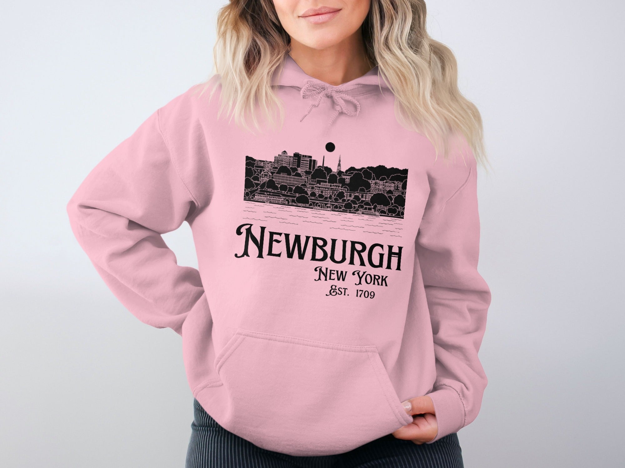 Newburgh New York Est 1709 Graphic Hoodie product