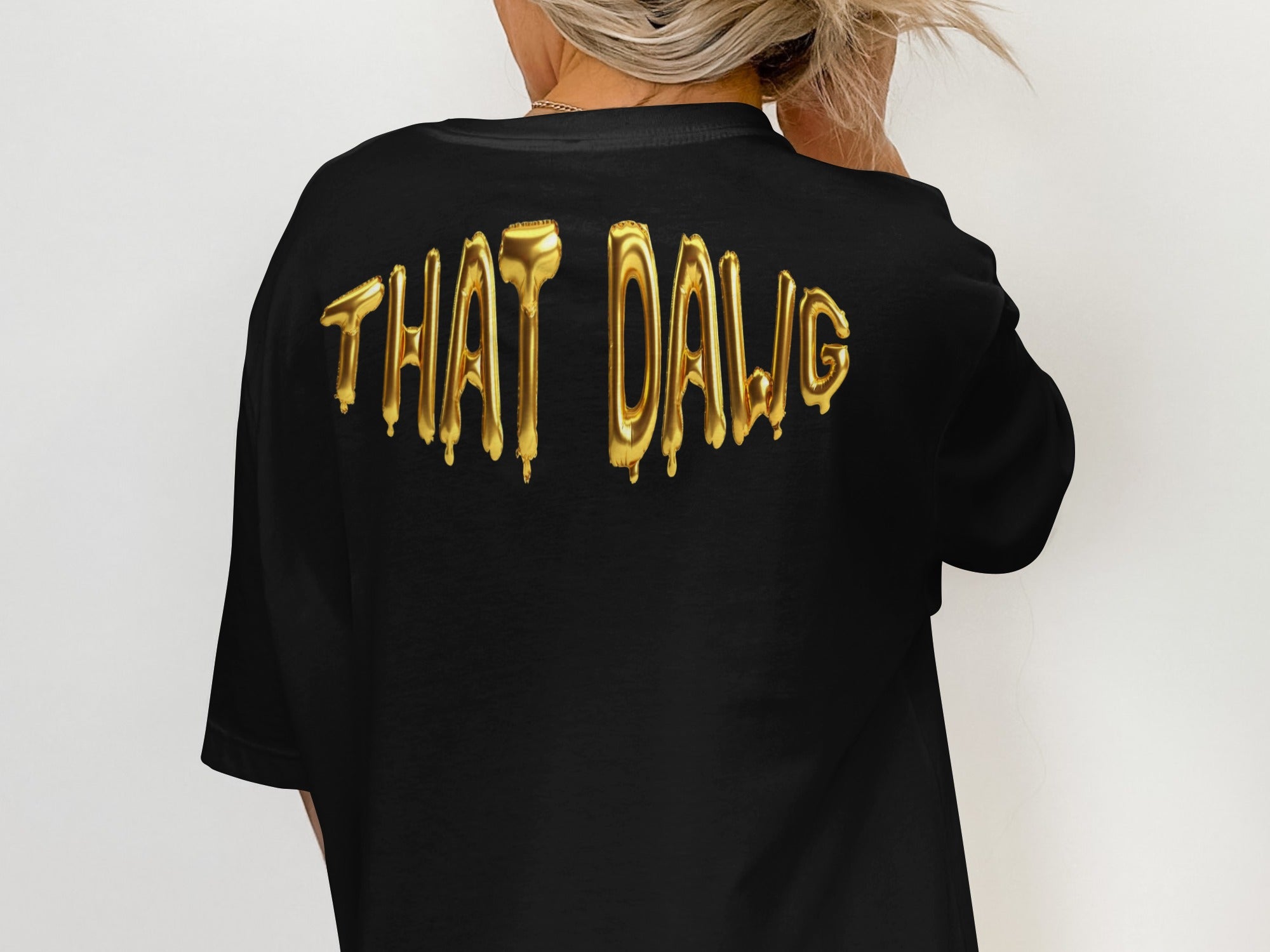 THAT DAWG Printed Retro Streetwear T-shirt product