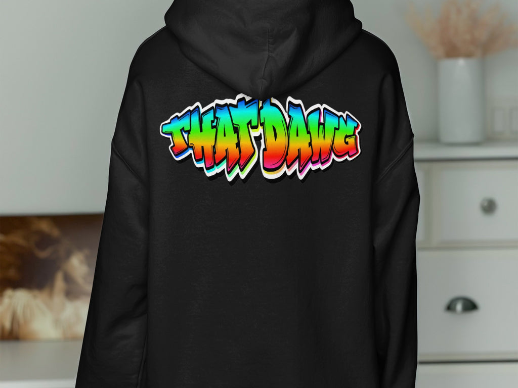 Colorful Graffiti Style Hoodie Artwork Clothing product type