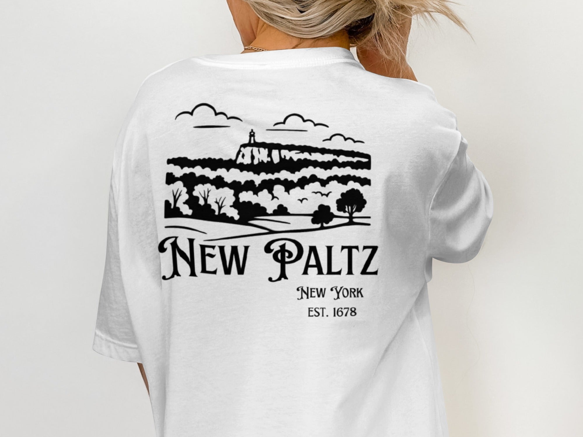 New Paltz New York Est. 1678 Graphic T-Shirt