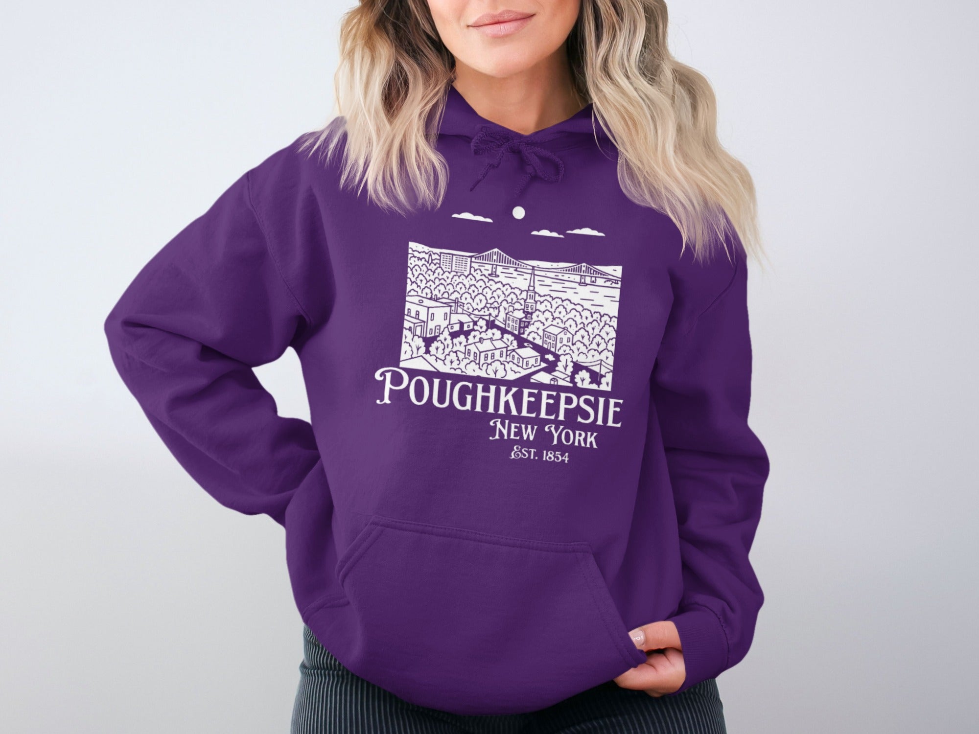 Poughkeepsie New York Est 1854 Hoodie Sweater