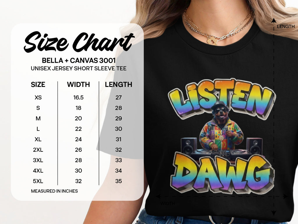 Listen Dawg Graphic Short Sleeve Tee product