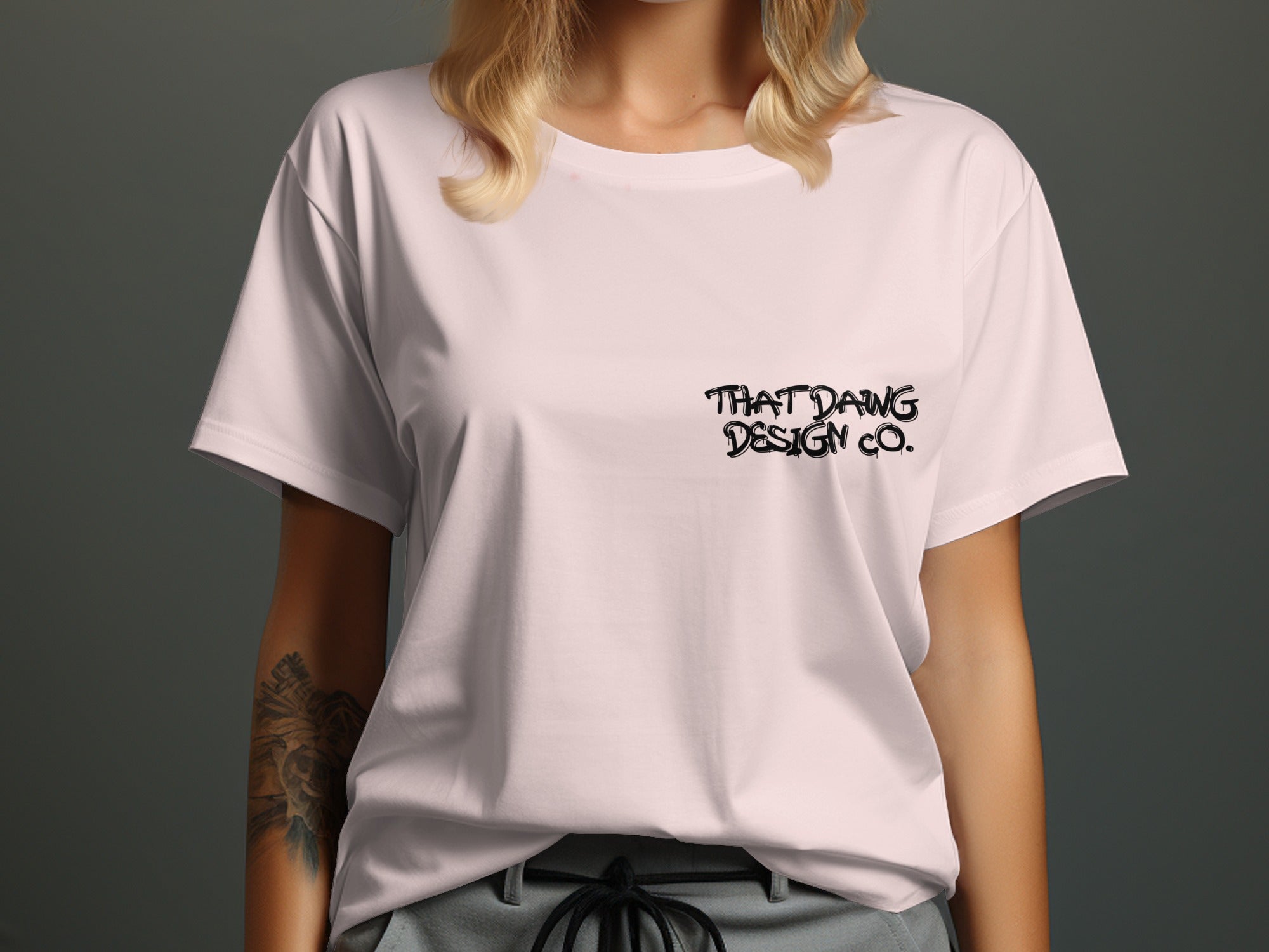 That Dawg Design Co. Casual Graphic Tee Shirt