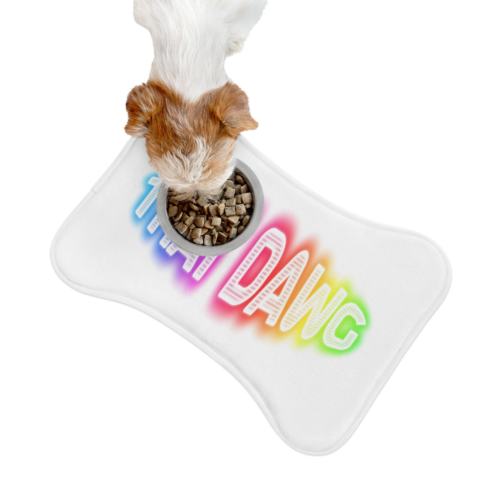 THAT DAWG Pet Feeding Mat Colorful Design